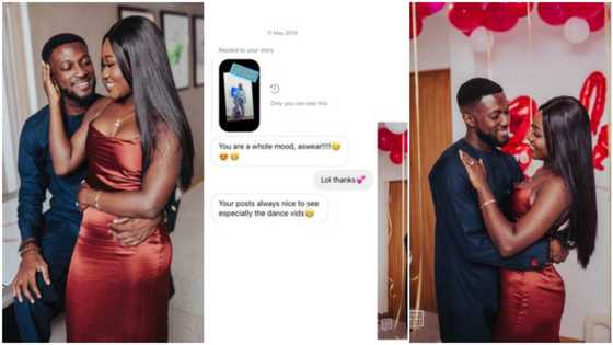 Started from the DM, now we're here: Lady set to marry man who made bold move & sent her message