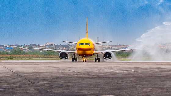 DHL Aviation welcomes two dedicated Boeing 737 aircraft to Lagos