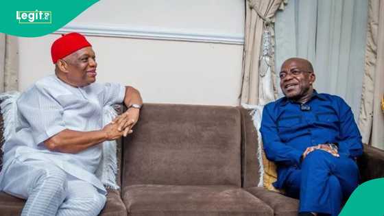 Senator Orji Kalu mentions opposition governor "codedly" supporting Tinubu