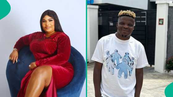 Truth or Dare: Ijoba Lande reenacts game with Laide Bakare, video trends: "He dey look for revenge"