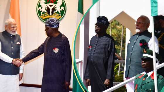 Breaking: Tinubu confers national honour on Indian PM, Narendra Modi, video emerges