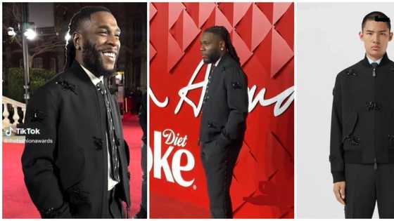 British Fashion Awards: Burna Boy rocks N2.4m designer ensemble to UK event