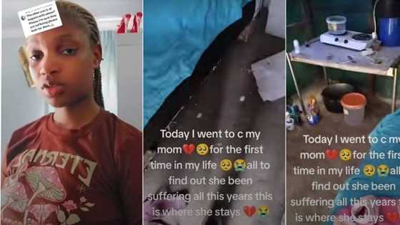 "I never knew she was suffering": Girl finally visits mother's house after many years, shares video