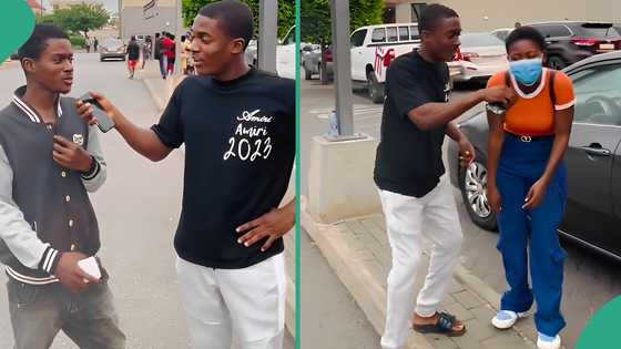 Men in disbelief as young man picks his girlfriend over $1 million, video generates buzz