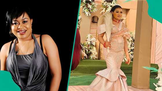 Nkiru Sylvanus silences health concerns as she makes public appearance, shares video and pictures