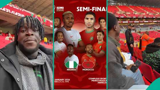 AFCON Semi-final: Man sends message to CAF over 'strangest thing' Nigeria fans witnessed at stadium