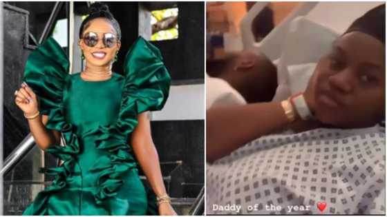 Davido and Chioma’s twins: Iyabo Ojo shares video of couple in hospital as she celebrates them