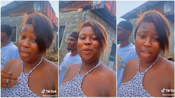 Make yahoo boy no see am: Nigerian lady walking in 'trenches' speaks smooth American English, video goes viral