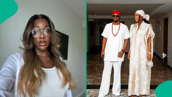 Rudeboy's wife Ivy schools trolls who questioned colour of her maternal milk: "Olodo association"