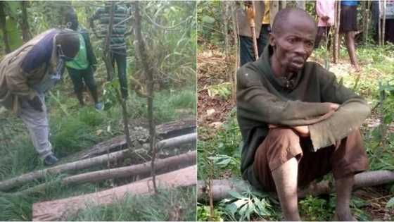 Jubilation as mentally ill man found alive 13 days after falling into 60ft well
