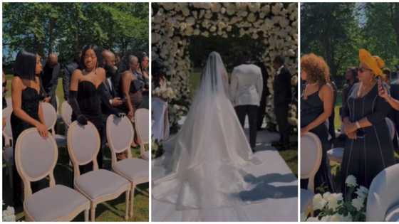 Wedding fashion: Guests show up in black for ceremony, video sparks mixed reactions