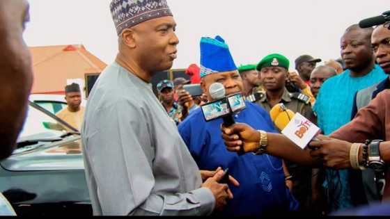 Dailin Da Yasa Na Yi Shiru Game da Rikicin Atiku da Gwamna Wike, Saraki Ya Magantu