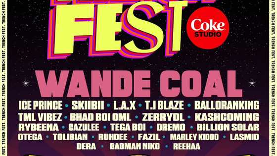 Trenchfest returns to Lagos: Wande Coal to headline December’s biggest concert
