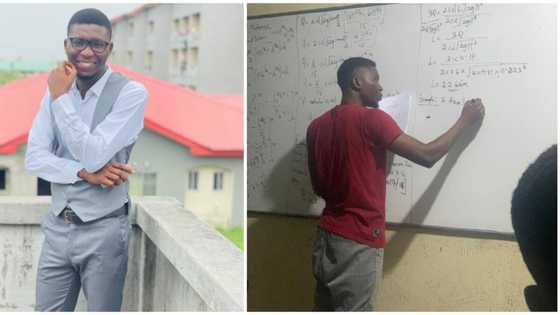 We rise by lifting others: Nigerians praise young student who organized free tutorials for his colleagues