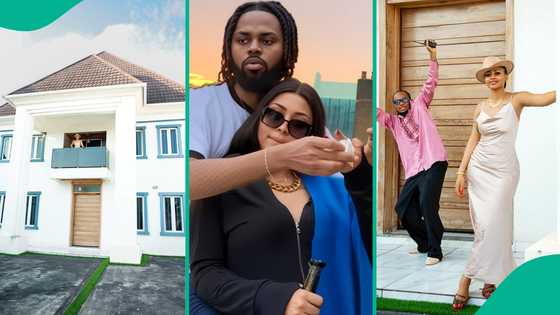 "That's how to respond": Regina Daniels' brother says as he lauds her over new mansion amid drama