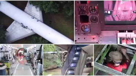 Bawan Allah ya siya jirgin sama, ya mayar da shi gida da bandaki, bidiyon ya bada mamaki