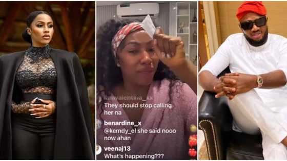 Mercy Eke breaks down in tears as she addresses rumoured affair with IVD, shares details, video trends