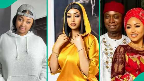 "Regina Daniels can't bear it anymore": Lady who calls herself actress's twin breaks silence