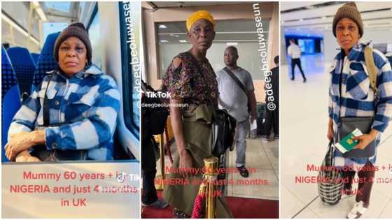 "She became younger": 60-year-old Nigerian woman flaunts her glowing skin 4 months after moving to the UK