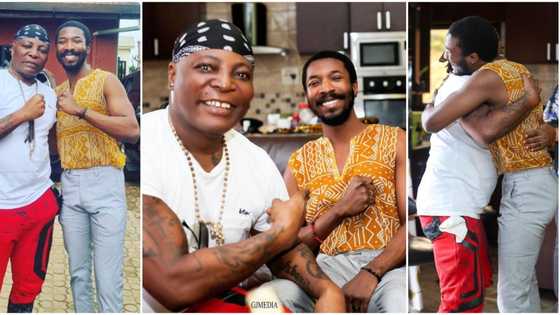 Charley Boy Meets Fela’s Children and Grandchildren, Hails Femi Kuti’s Son, Made