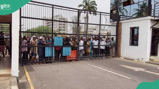 Obasa’s supporters storm Lagos Assembly with placards, video surfaces