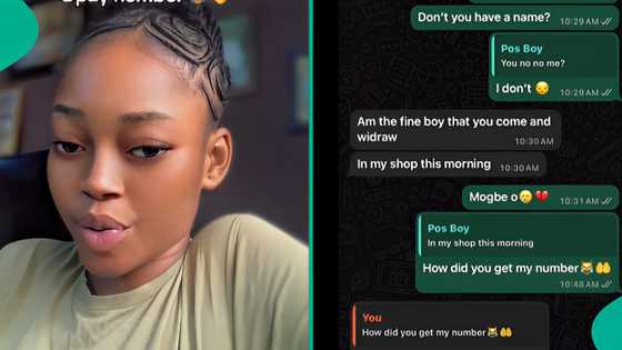 Lady shares unexpected messages from POS attendant who got her mumber through account details