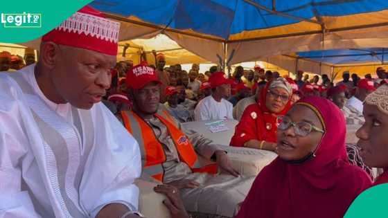 "Dare ɗaya Allah kan yi bature": Gwamna Abba ya canza rayuwar wata makauniya a Kano