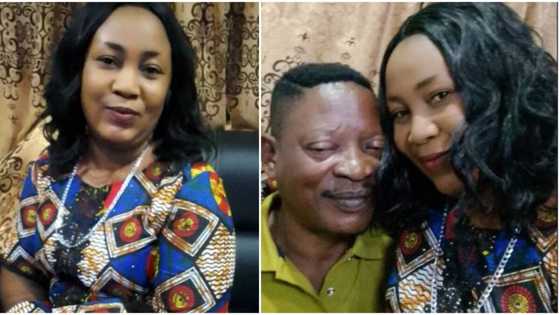 "You're a blessing to me": Veteran actor Lalude shows off beautiful wife as he celebrates her birthday