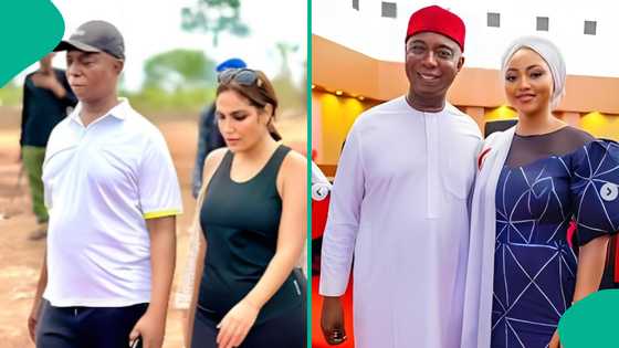 Regina Daniels: Lady calls people's attention to what she observed about all Ned Nwoko's wives