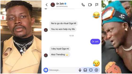 "The $50k charge is a discounted price": TG Omori reacts, shares new chat with Portable pledging loyalty