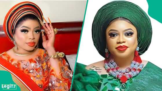 "I'm too girly for football": Bobrisky mocks men screaming 'goal', elicits heated reactions online