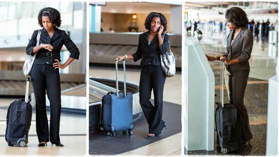 "Cancel my visa": Lady packs her things in UK, returns to Nigeria one year after relocating with family
