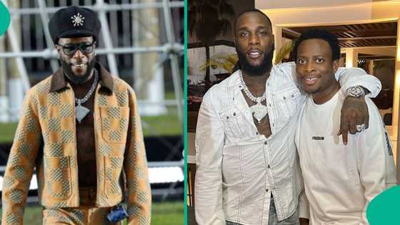 Burna Boy reacts to Sydney Talker's viral skit that featured him: "I respect him"