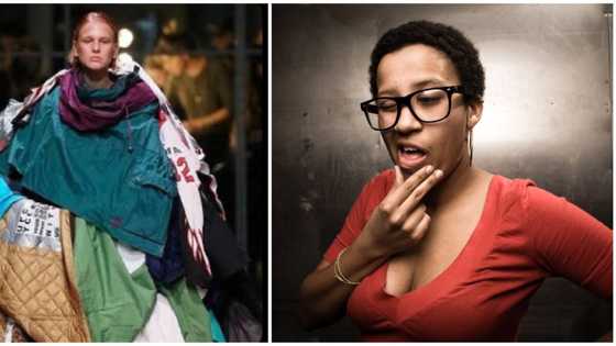 Fashion or nonsense: Nigerians react to photo of model wearing multiple layers of clothes