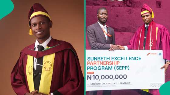 Company awards N10 million to UNILAG overall best graduating student, hails his academic achievement