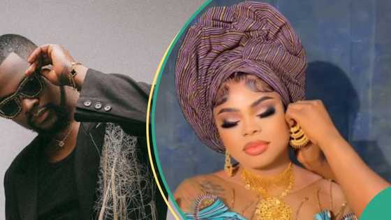 "My girl, naa man u be": Bobrisky jumps on Kizz Daniel's My G challenge, shows expensive jewellery