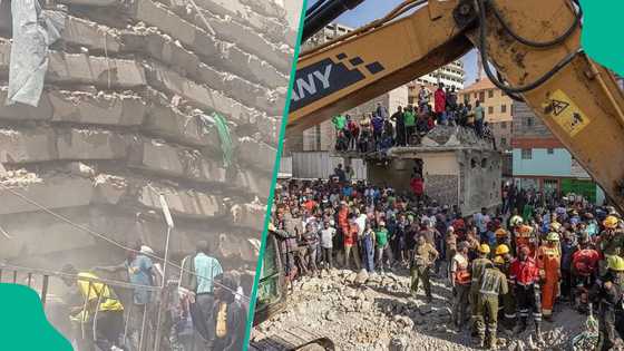 Breaking: Disaster as 18-storey building collapses