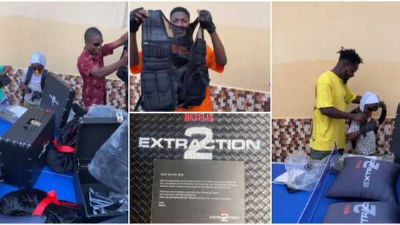 "Na only una get am for naija o": Netflix sends Ikorodu Bois bags, other items in customised boxes