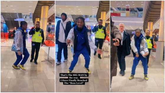 Young man storms mall to dance, security men 'chase' him, he still dances while walking out in video