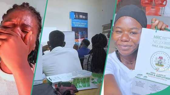 Nigerian lady gets job with big company after shedding tears over unemployment, video goes viral