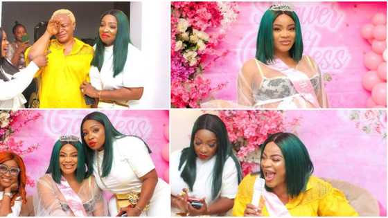 Actress Uche Ogbodo releases official photos from her surprise baby shower, Anita Joseph, others spotted