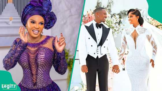 “Who am I not to be mindful?”: Iyabo Ojo celebrates daughter Priscilla and Juma Jux on their 1st anniversary