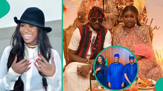2Baba and Natasha expecting a baby? Pregnancy rumours swirl as couple meet Nasarawa Governor