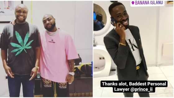 Isreal DMW finally spotted with Davido amid suspension from 30BG, thanks singer's lawyer for wading in