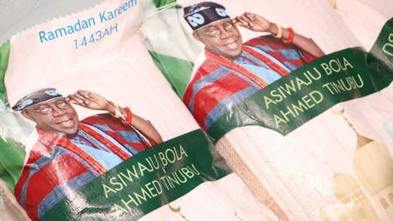 Sallah: Tinubu ya gwangwaje Musulmai da buhunan shinkafa 3,000 a Nasarawa