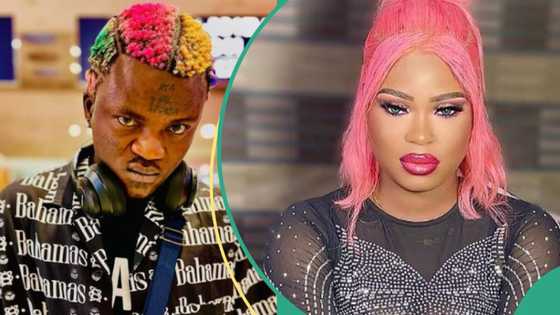 "See my investment blessing queen": Portable proudly brags, shows off his wife Bewaji