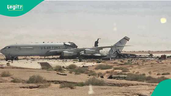 An saki hotunan barnar da Iran ta yi wa Amurka, an lalata jirage da gine gine