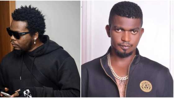 Baddo lowkey raising a lot of people: Reaction as Olamide gives singer who cried for help free verse and remix