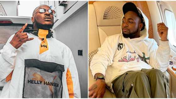 I learn from the best, Singer Peruzzi hails father of 3 Davido as DMW womanizer