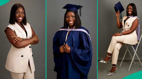 OAU graduate who runs business bags first class in microbiology, shares convocation photos